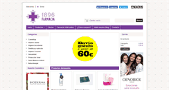 Desktop Screenshot of farmacia1896.com